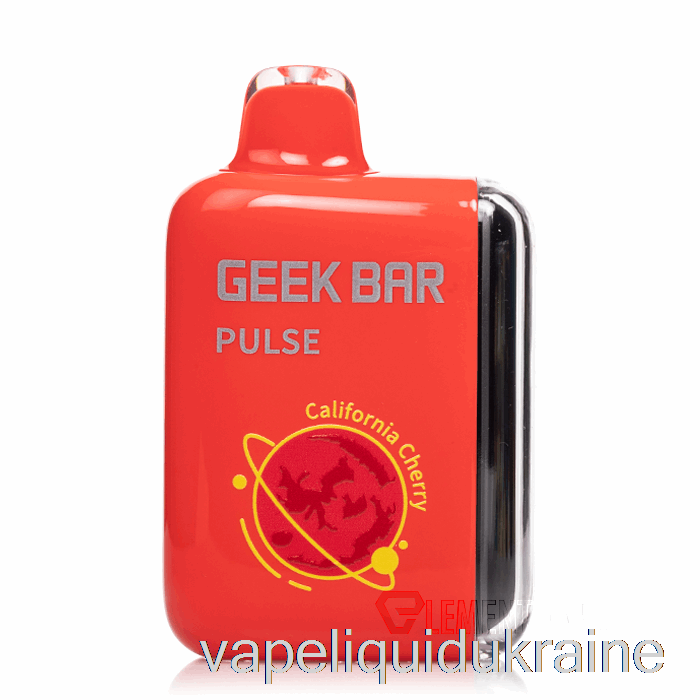 Vape Liquid Ukraine Geek Bar Pulse 15000 Disposable California Cherry